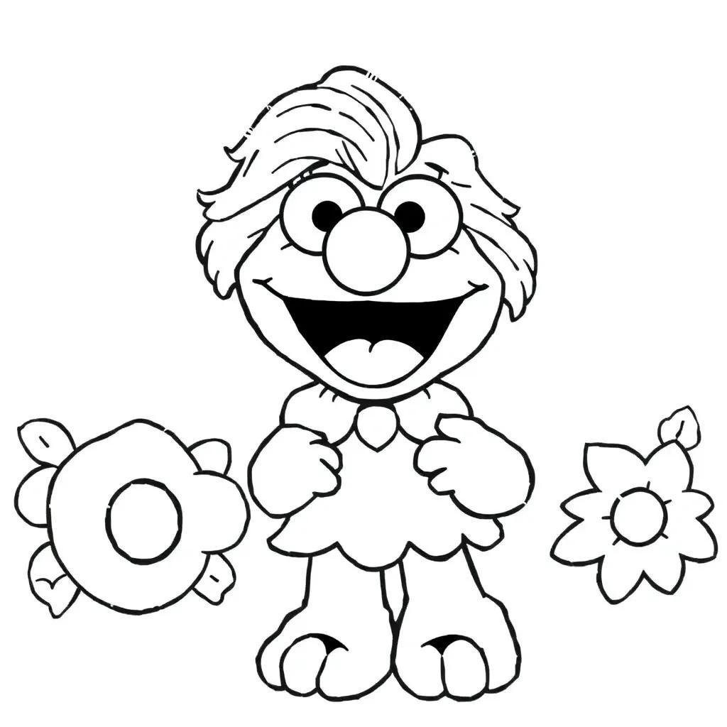 Sesame Street Coloring Pages Abby Cadabby