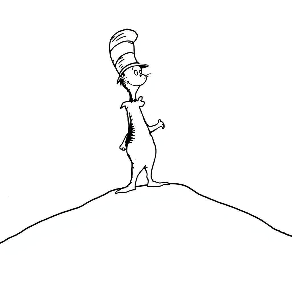 Dr Seuss Coloring Page Printable