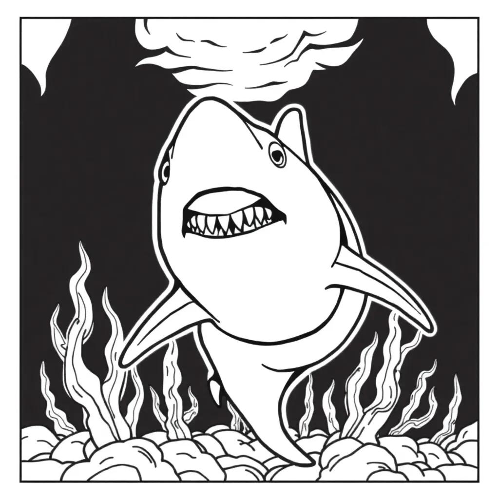 Shark Coloring Pages Free