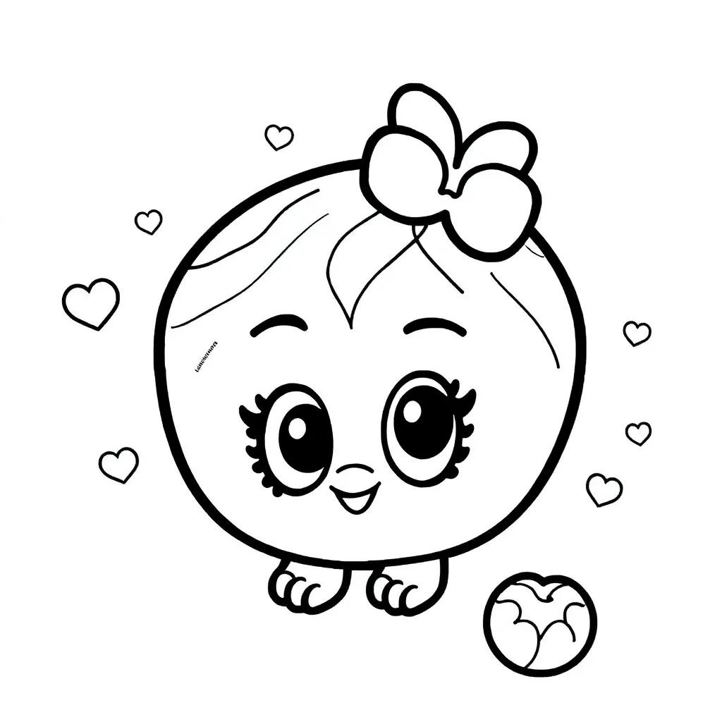 Shopkins Coloring Pages Printable Free Shopkins Coloring Pages Printable Free