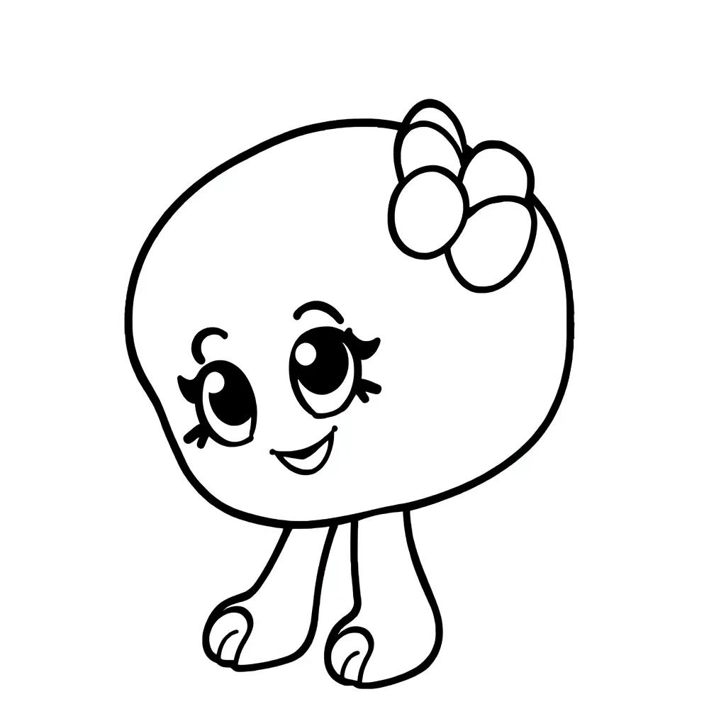 Shopkins Coloring Pages Printable