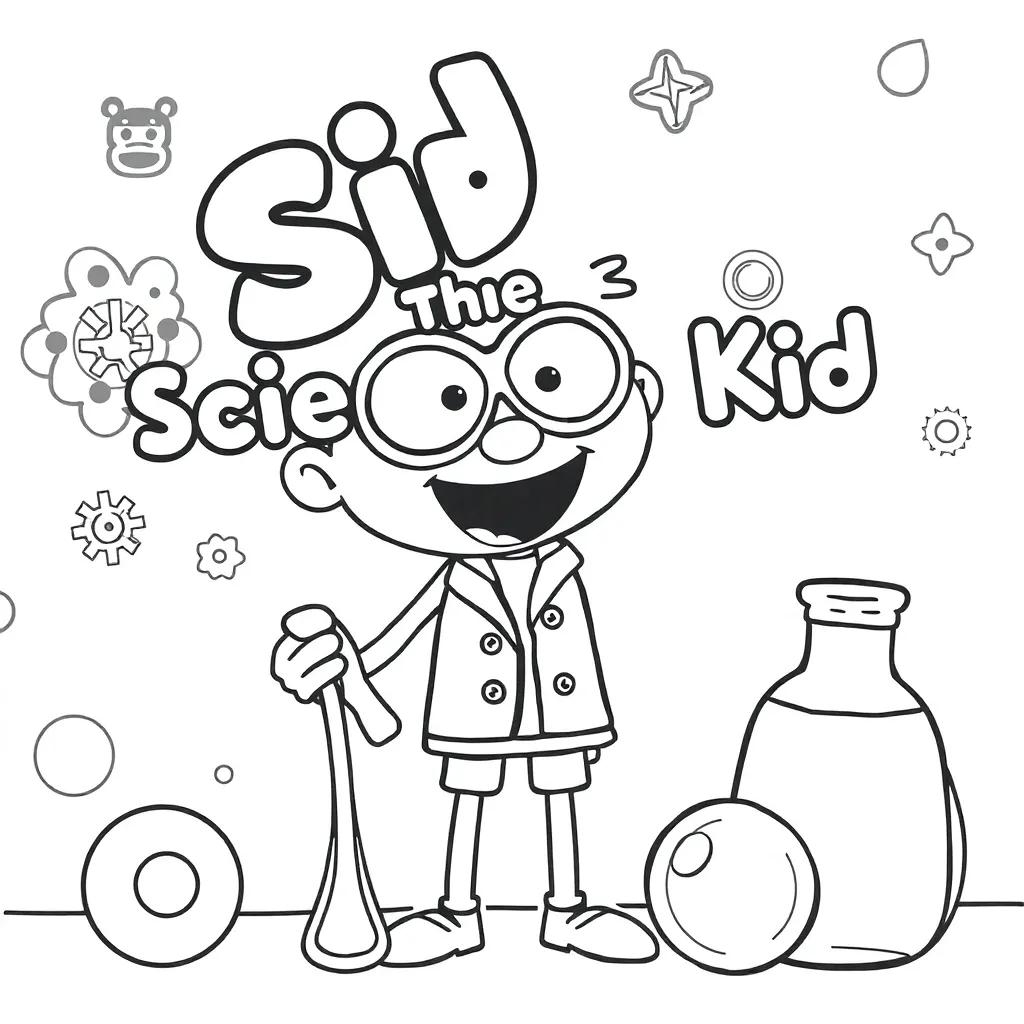 Sid The Science Kid Coloring Pages