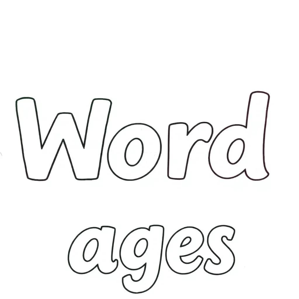 Sight Word Color Pages