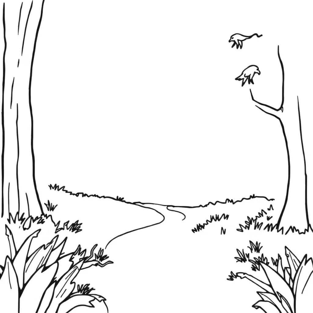 Simple Coloring Pages Free