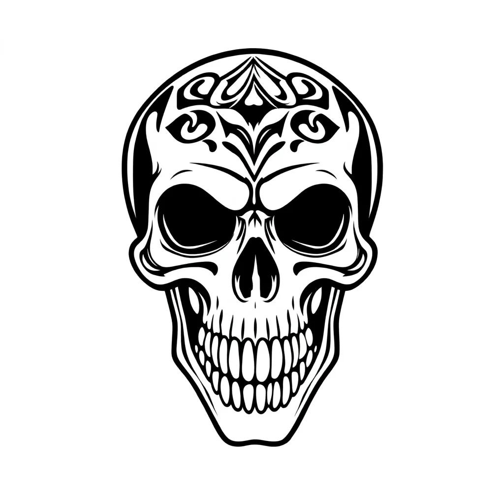 Skull Coloring Pages Printable