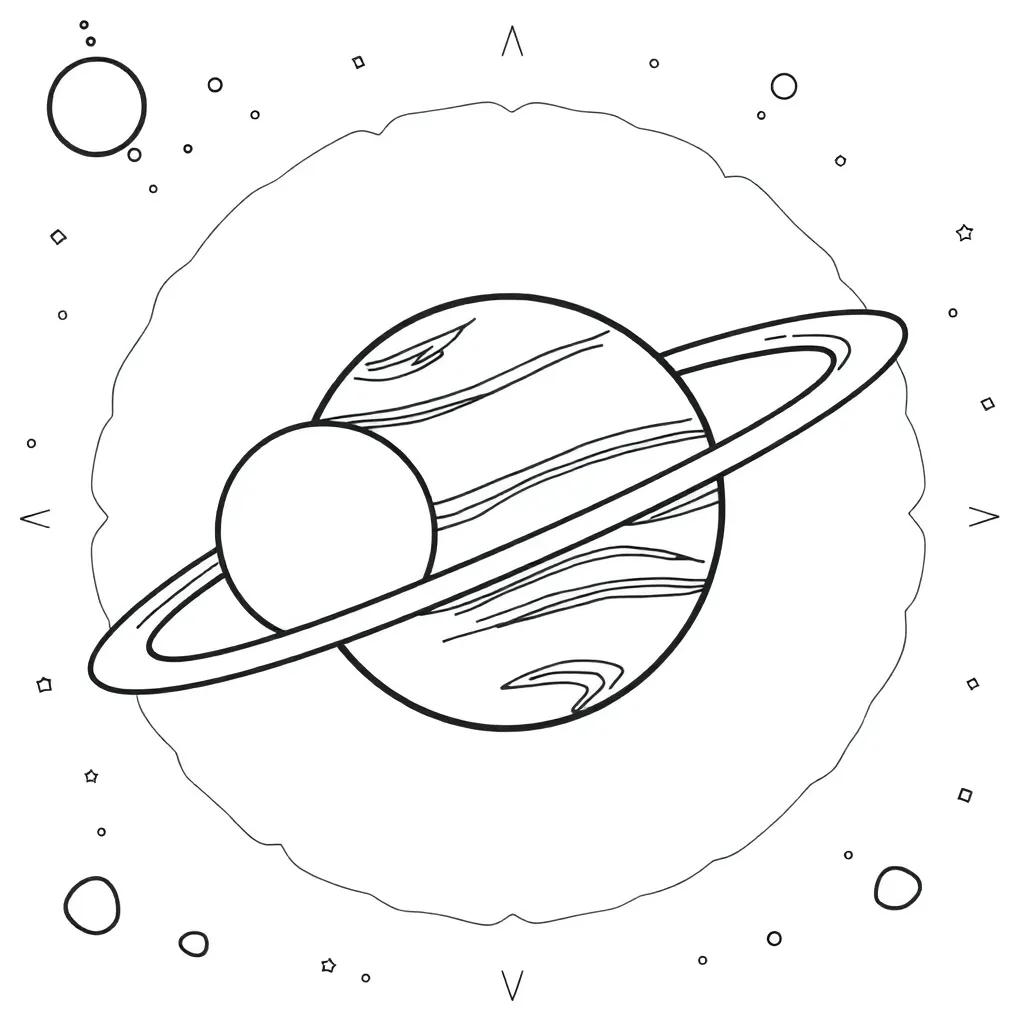 Solar System Coloring Pages Printable