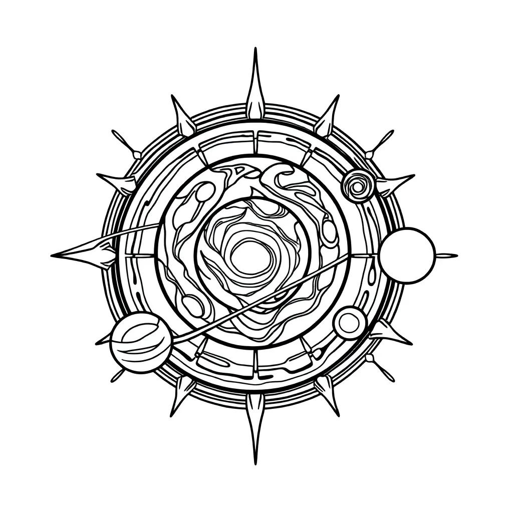 Solar System Coloring Pages Printable Pdf