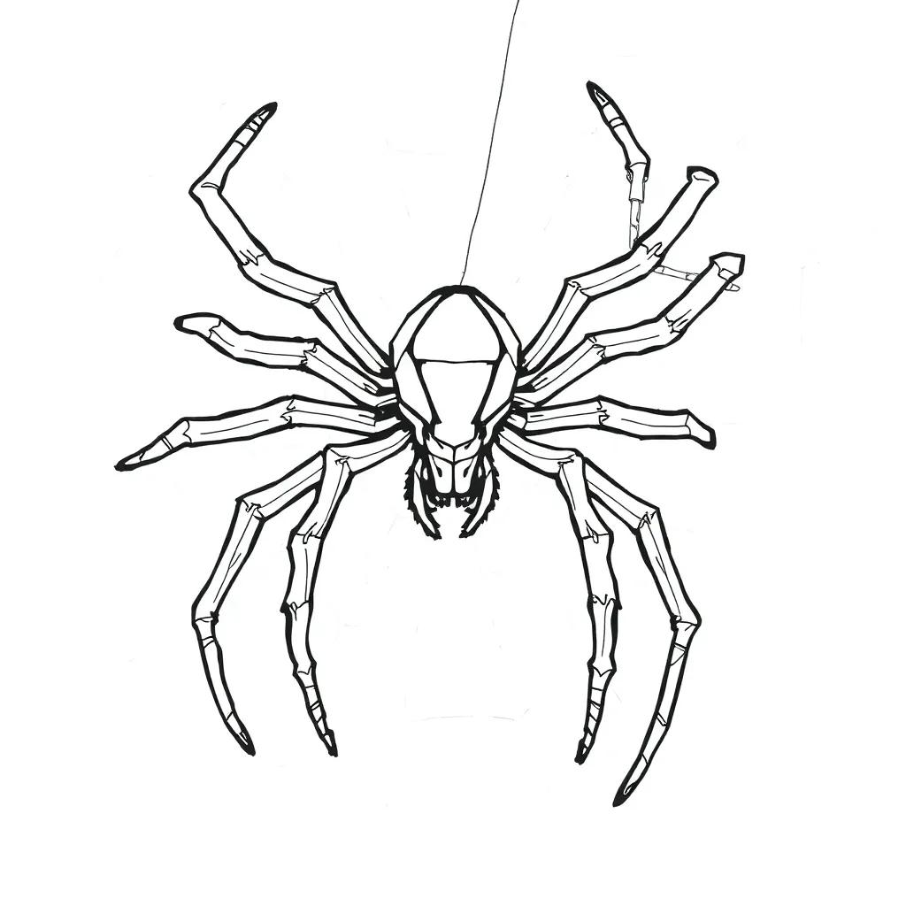 Spider Coloring Pages To Print