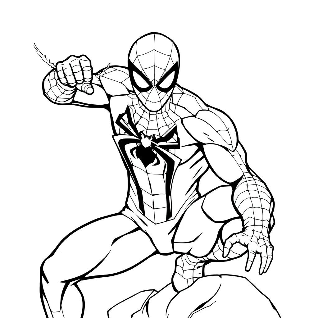 Spider-Man Coloring Pages Printable