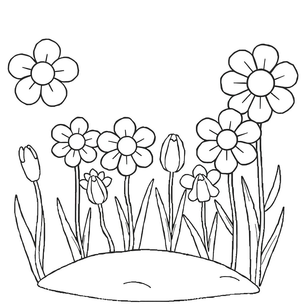 Spring Coloring Pages Printable Pdf Free