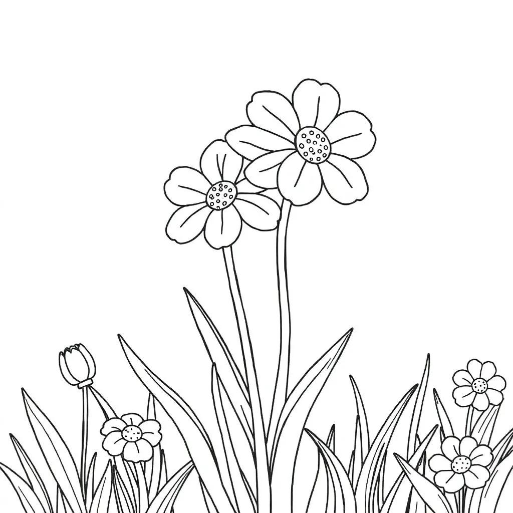Spring Images Coloring Pages
