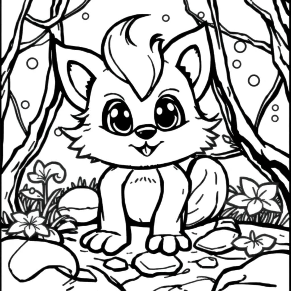 Sprunki Phase 3 Coloring Page