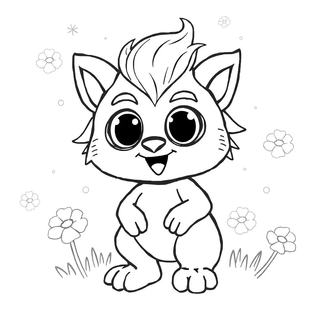 Sprunki Free Coloring Pages