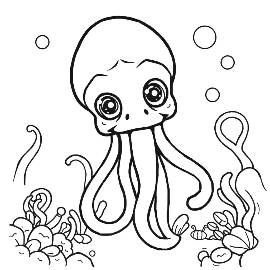 Squid Game Color Pages