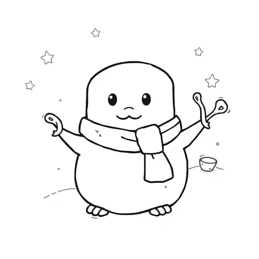 Squishmallow Christmas Coloring Pages
