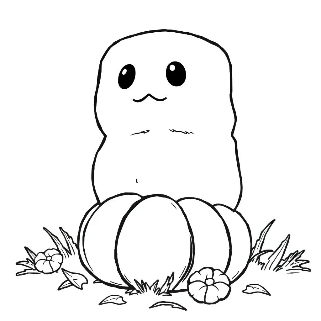 Squishmallow Halloween Coloring Pages