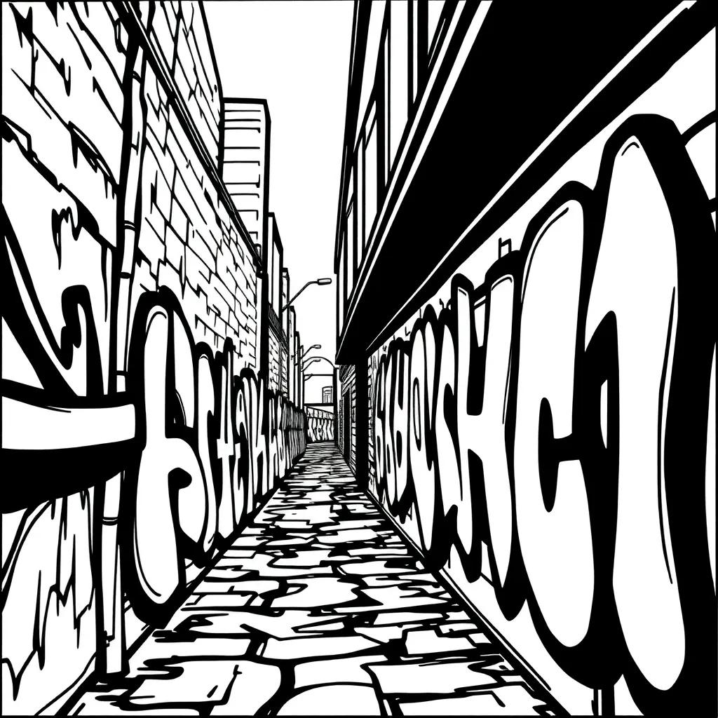 Street Art Graffiti Coloring Pages