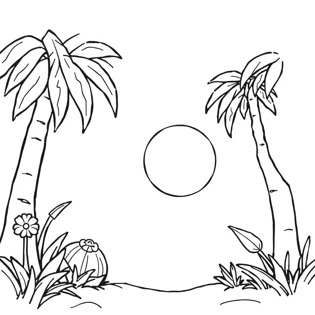 Summer Coloring Pages Free Printable Pdf