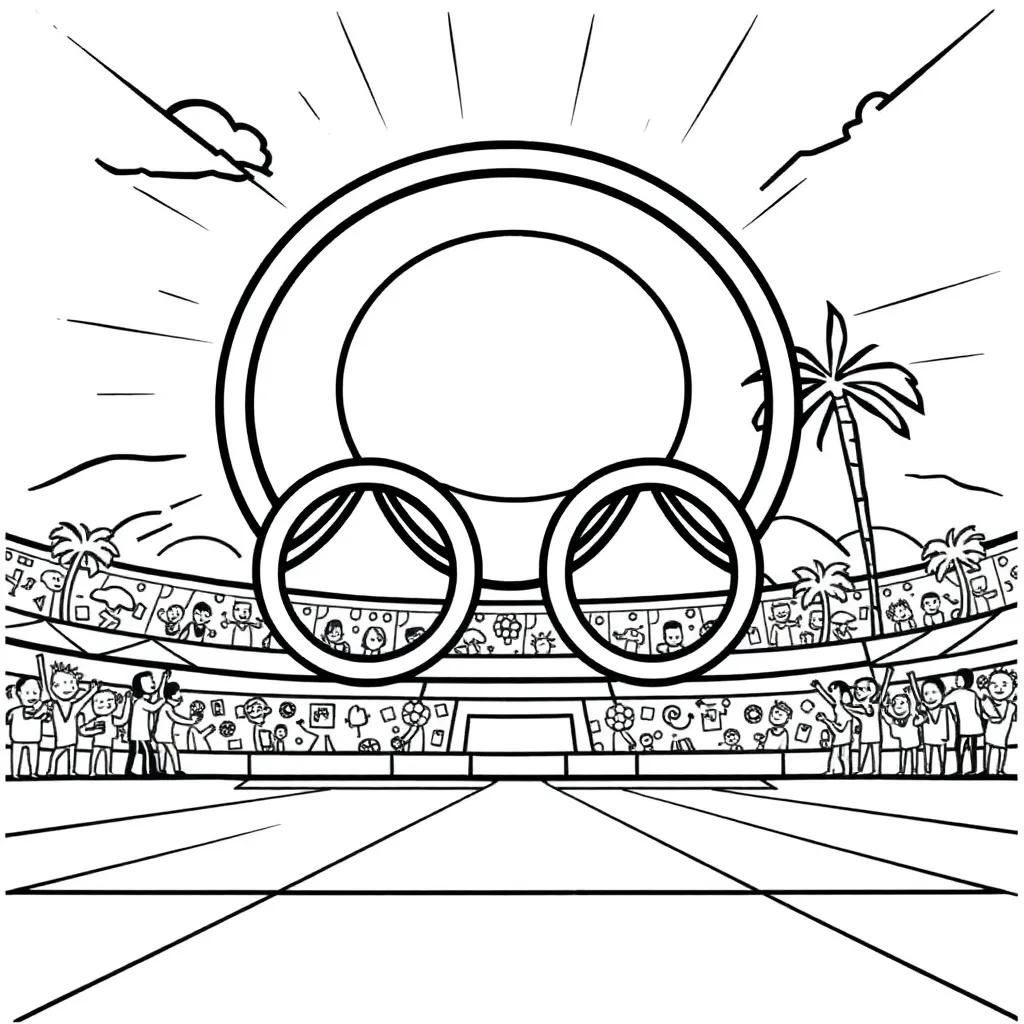 Summer Olympics Coloring Pages