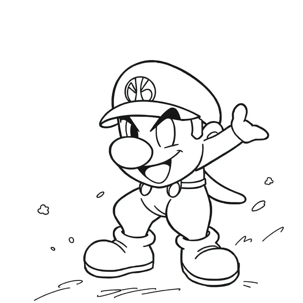 Super Smash Bros Color Pages Super Smash Bros Color Pages