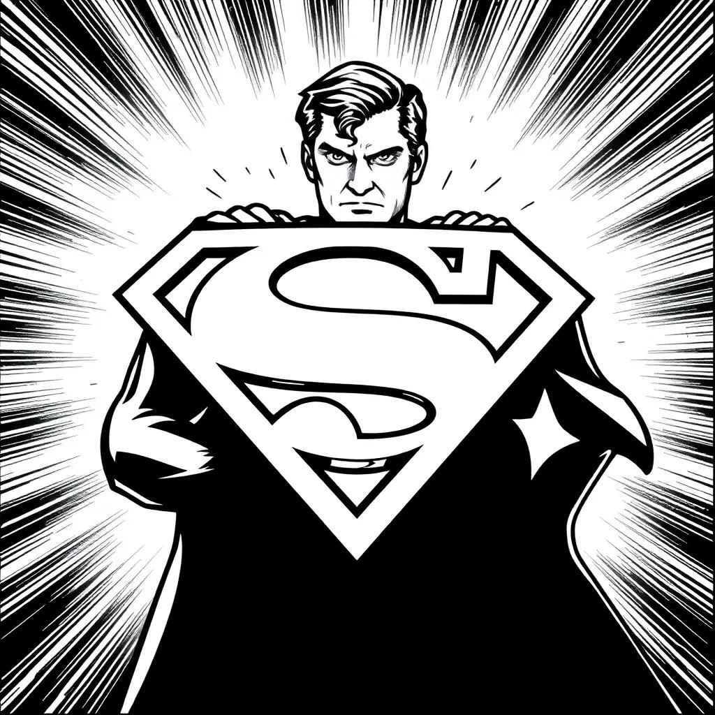 Superman Sign Coloring Pages