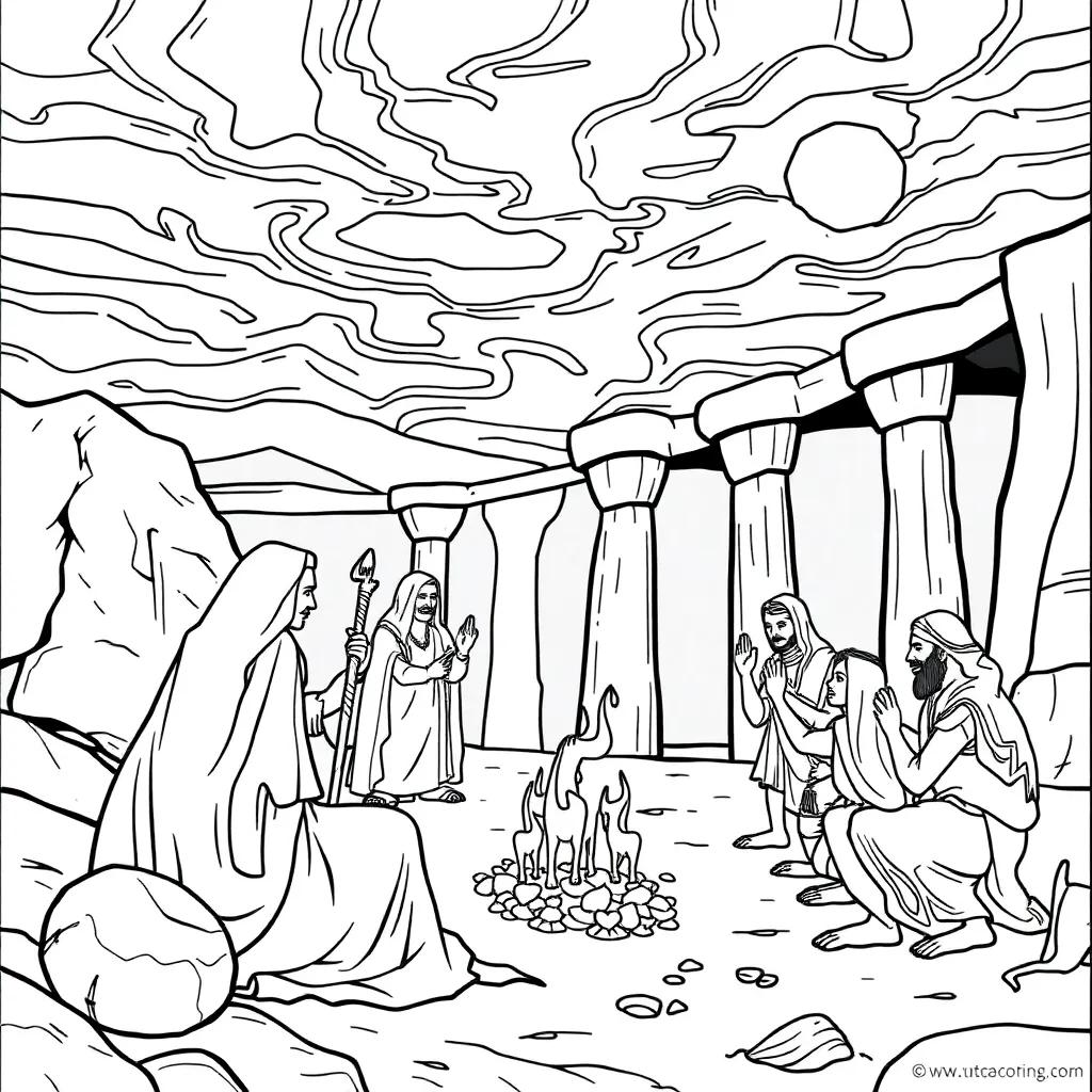 Ten Plagues Of Egypt Coloring Pages