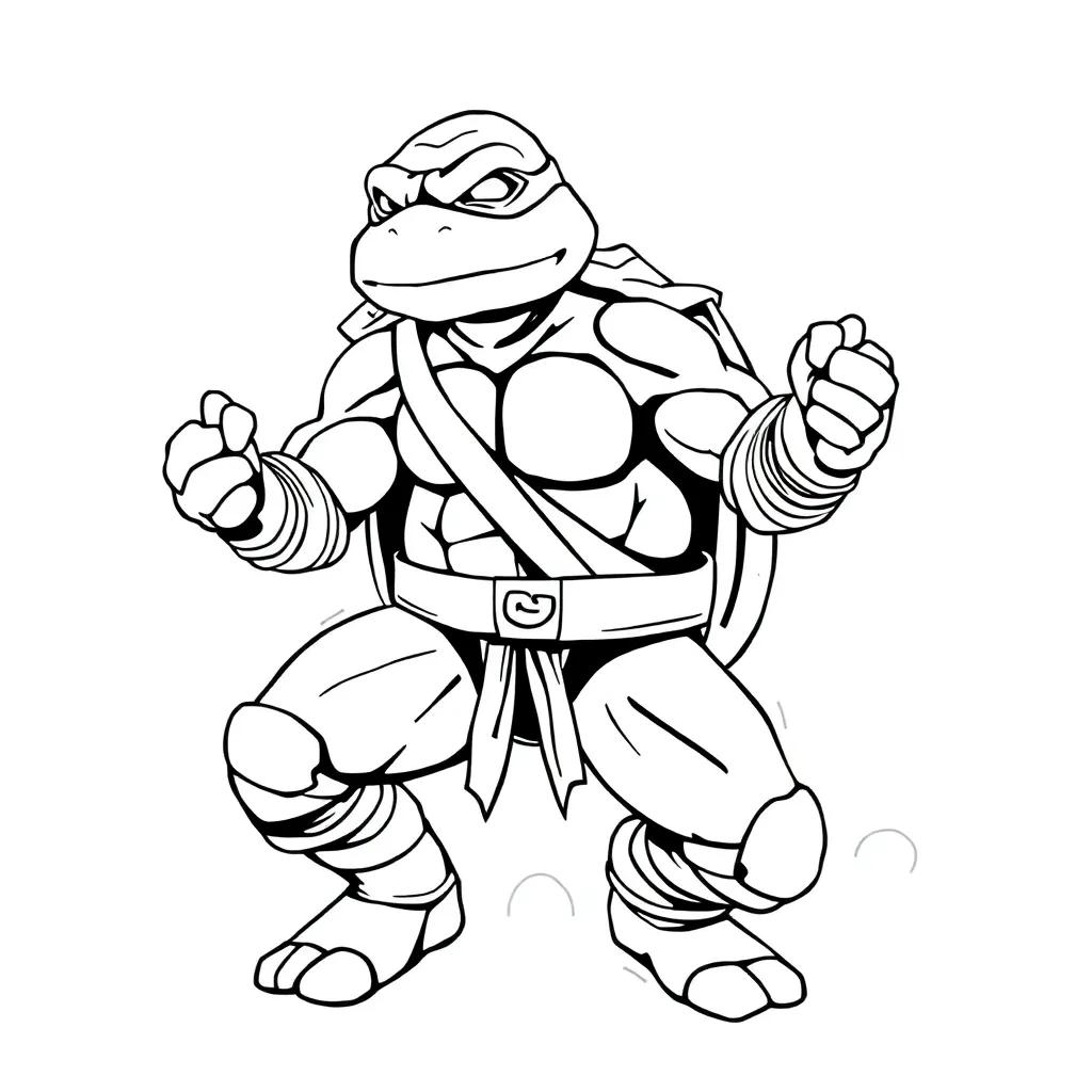Tmnt Midnight Coloring Pages