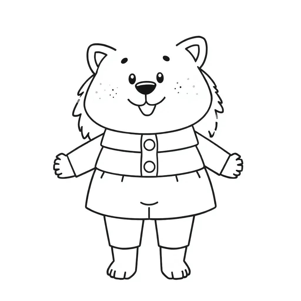 Toca Boca Clothes Coloring Pages