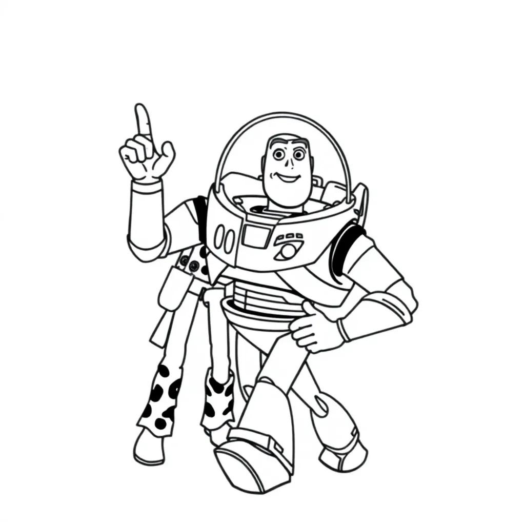 Toy Story Coloring Page Printable