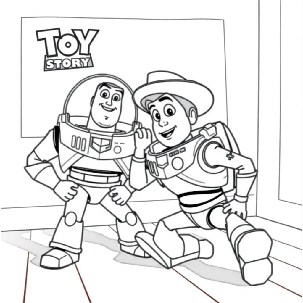 Toy Story Free Printable Coloring Pages