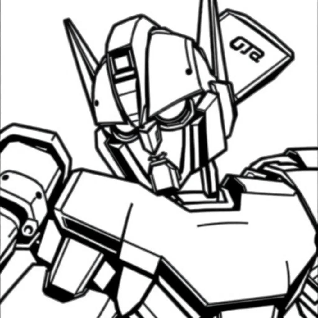 Transformers Free Printable Coloring Pages