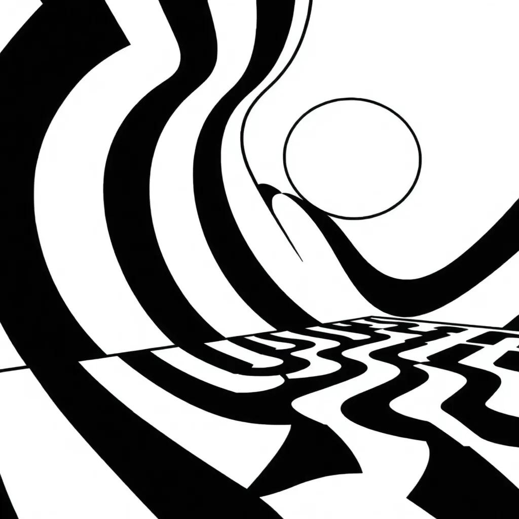Visual Illusions Coloring Pages