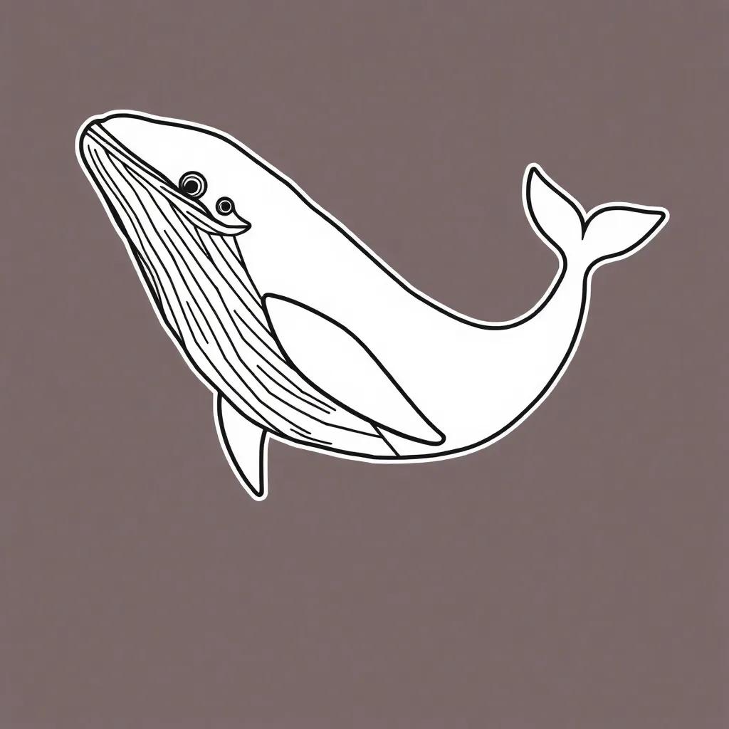 Whale Coloring Pages Printable