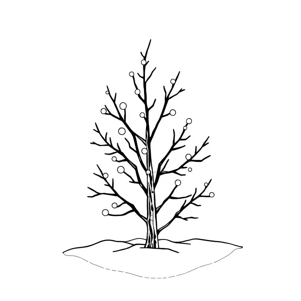 Winter Coloring Book Pages