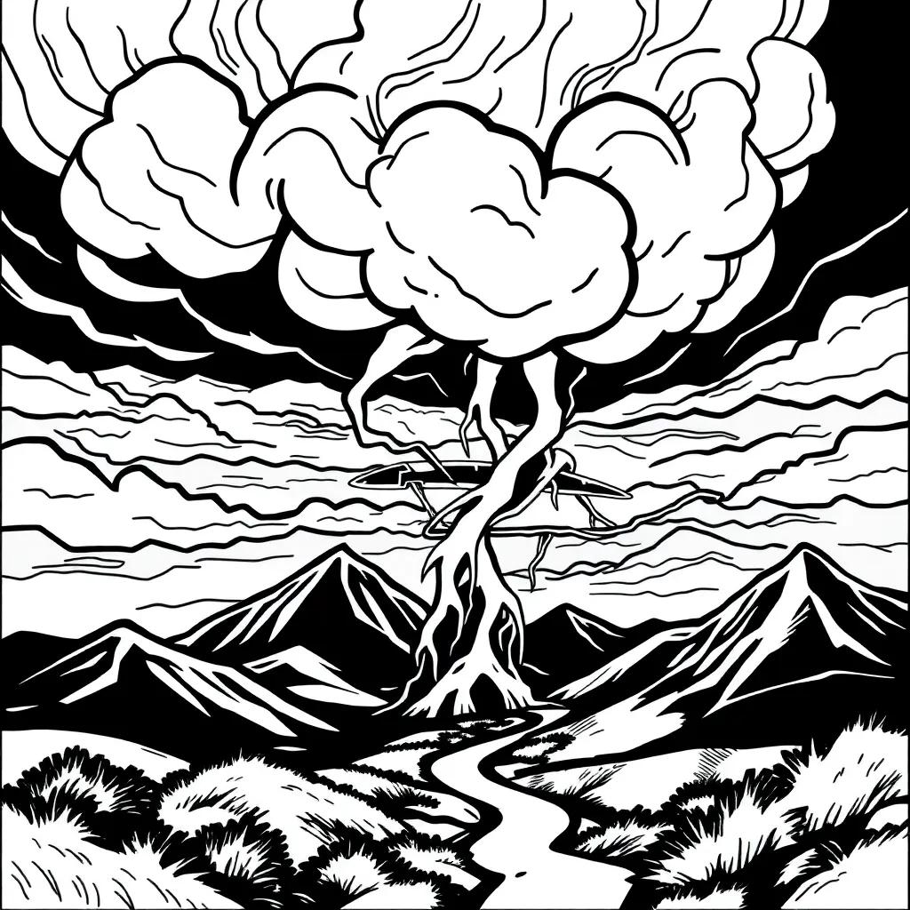 Wither Storm Coloring Page