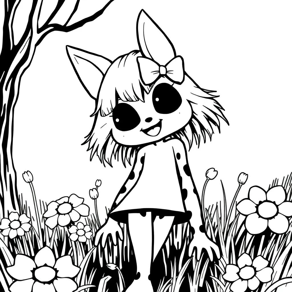 Withered Bonnie Coloring Pages