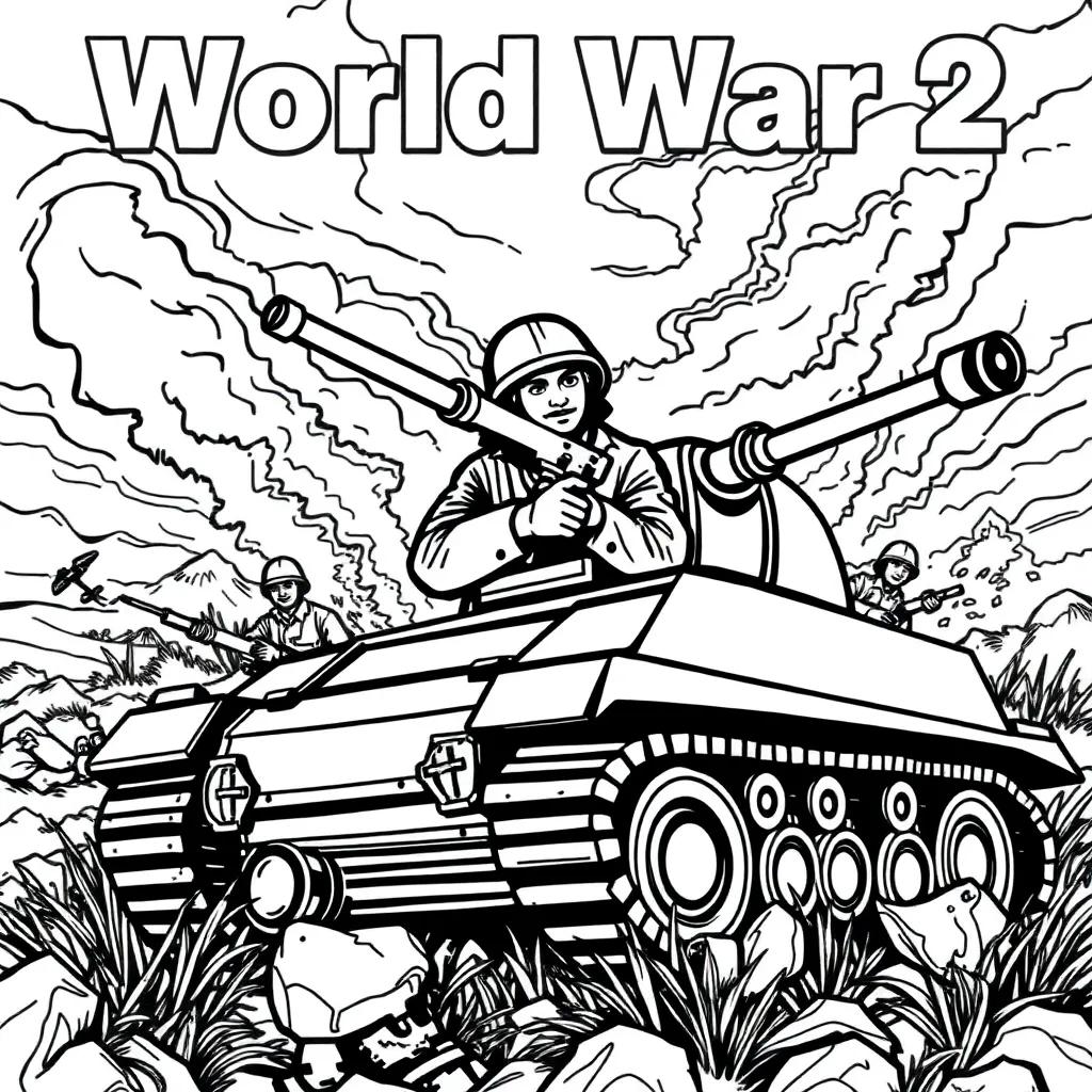 World War 2 Coloring Pages