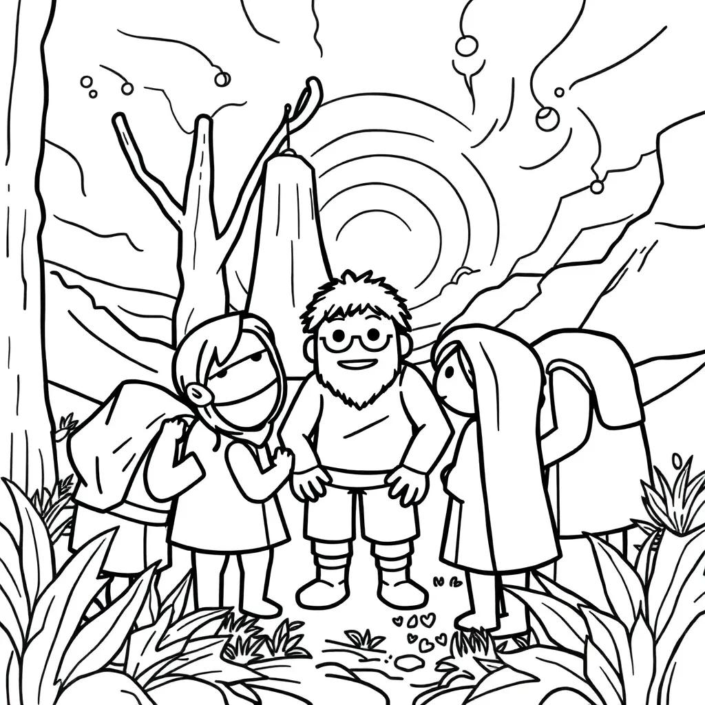 Among Us Coloring Page Printable
