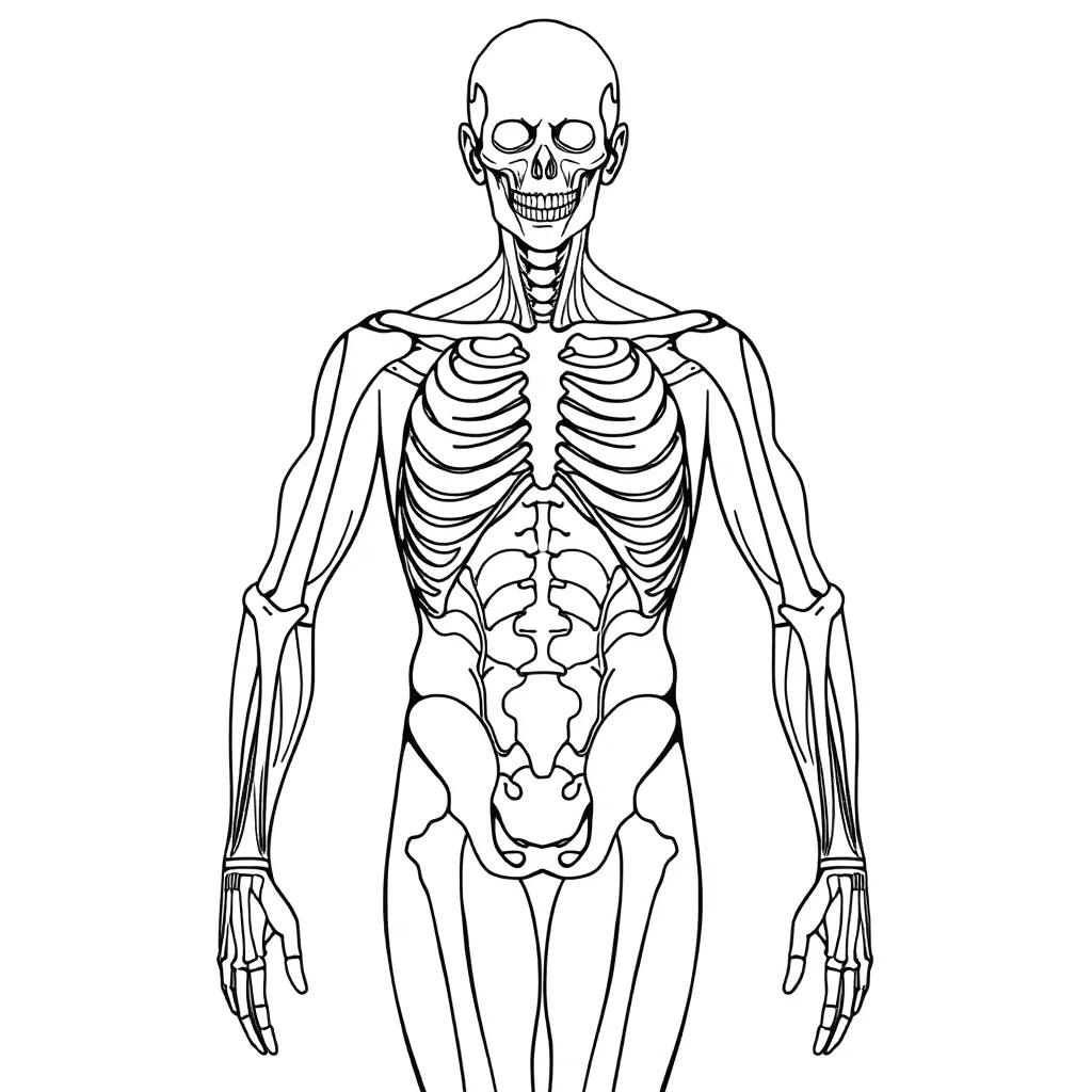 Anatomy And Physiology Coloring Pages