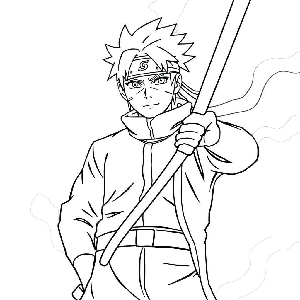 Anime Naruto Coloring Pages