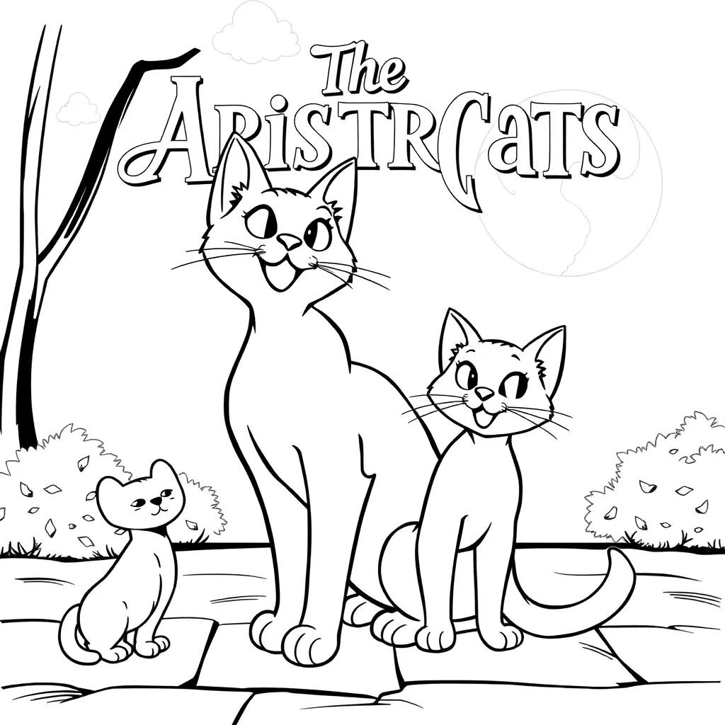 The Aristocats Coloring Pages