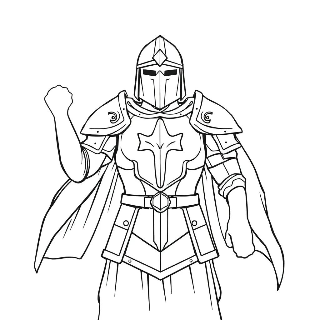 Armor Of God Coloring Page