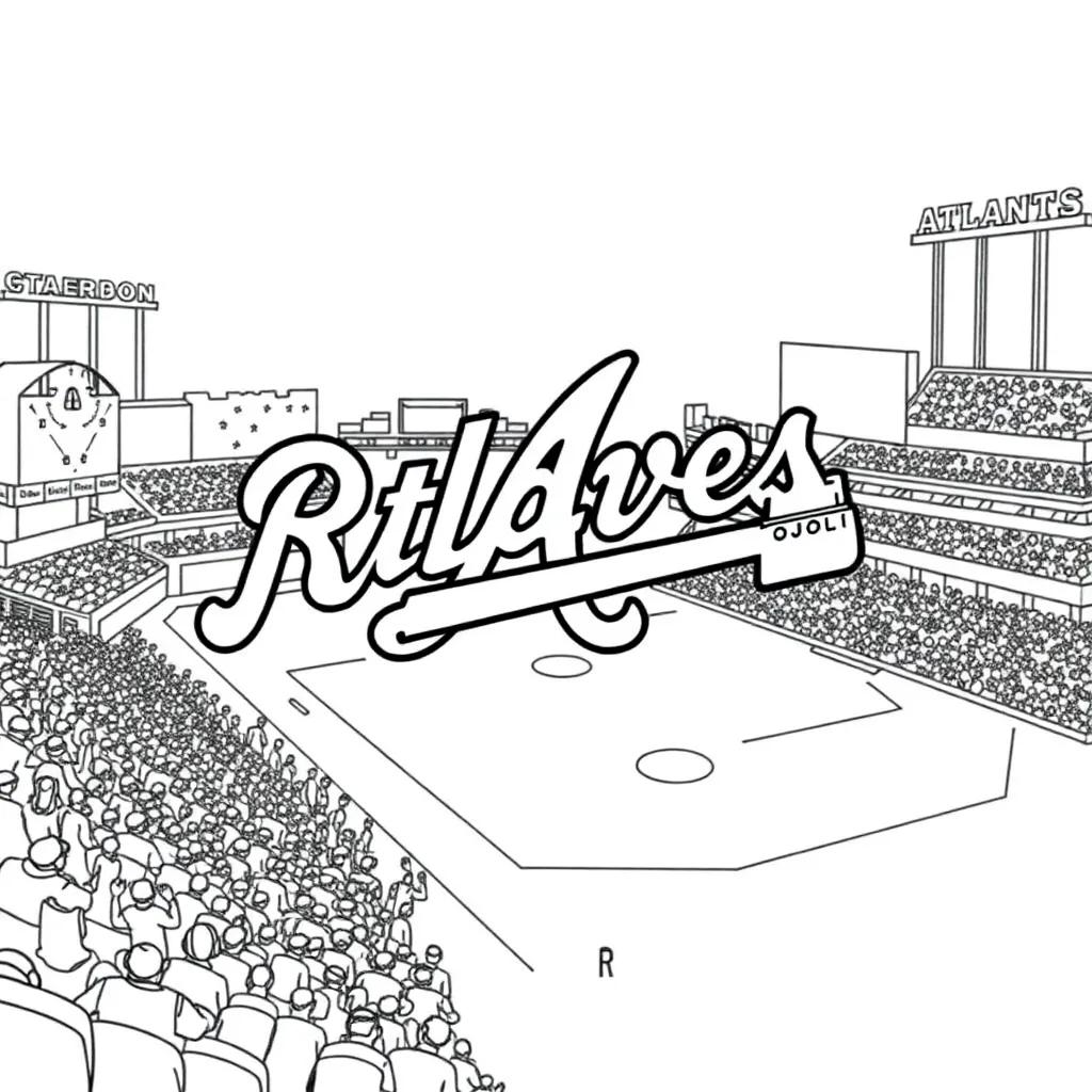Atlanta Braves Coloring Pages