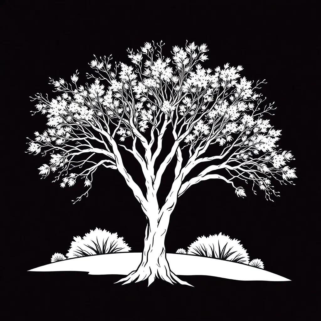 Bare Tree Coloring Pages Bare Tree Coloring Pages