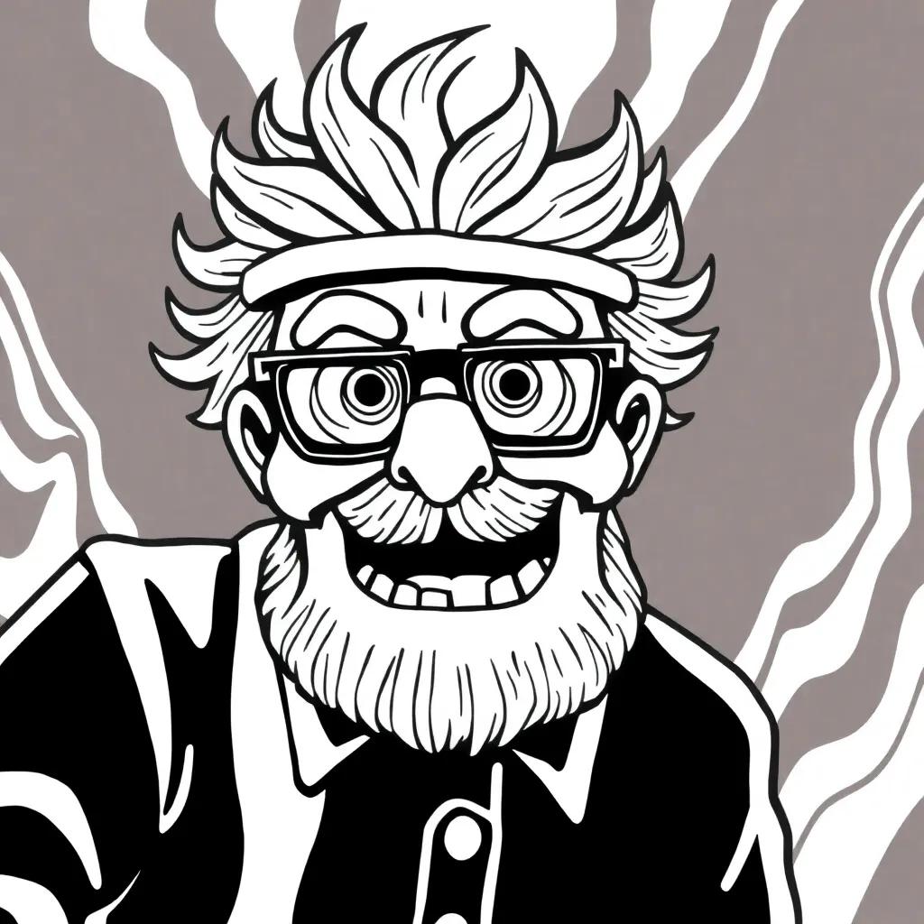Bill Cypher Coloring Page