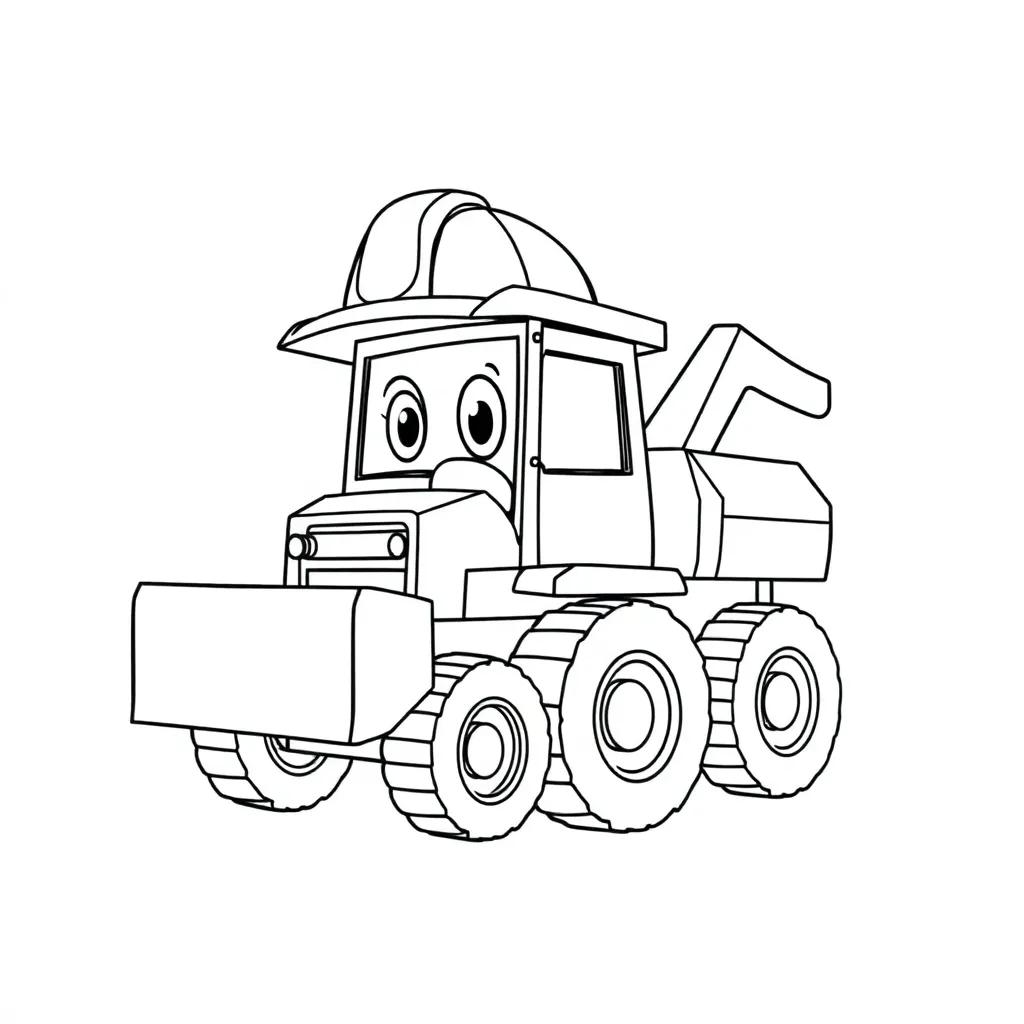 Bob The Builder Coloring Page