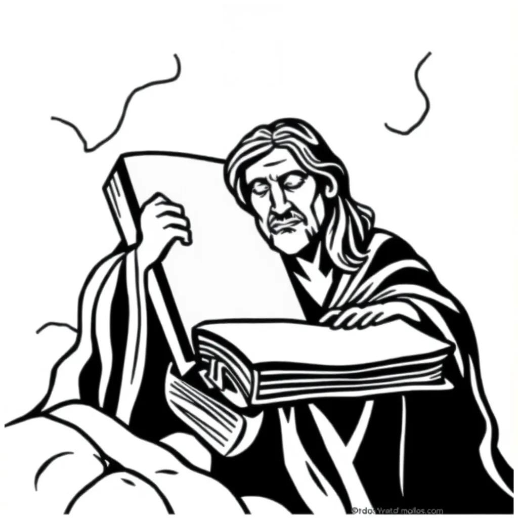 Book Of Genesis Coloring Pages