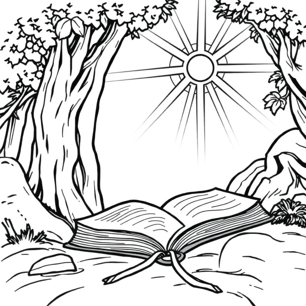 Books Of Bible Coloring Pages
