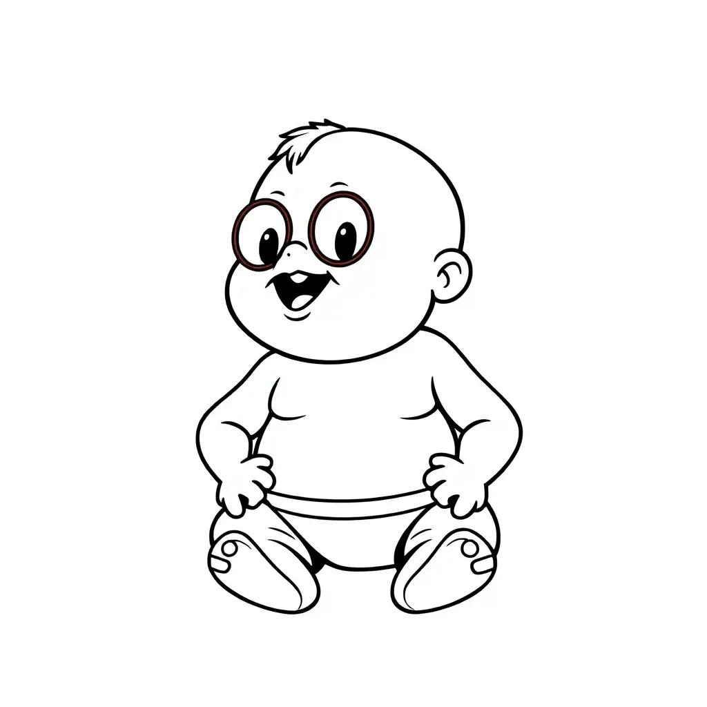 Boss Baby Coloring Page