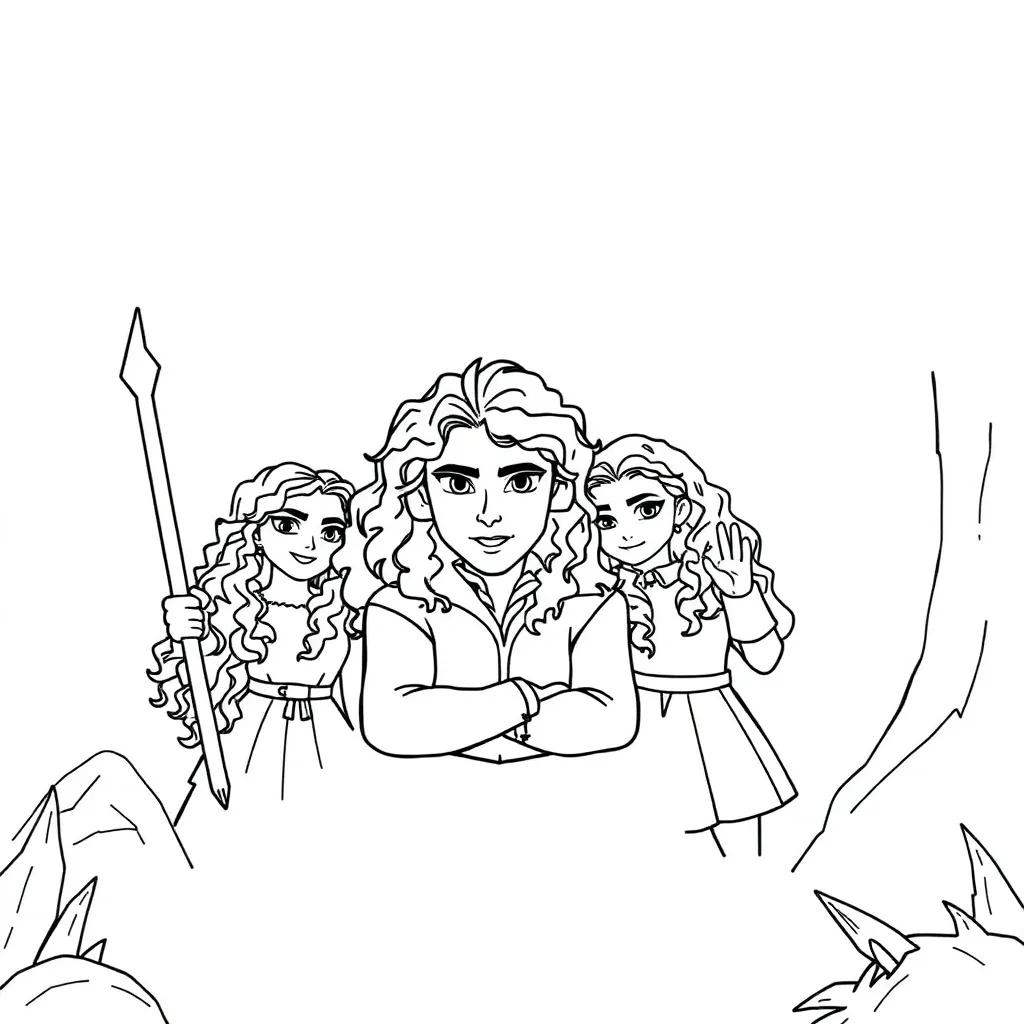 Brave Movie Coloring Pages